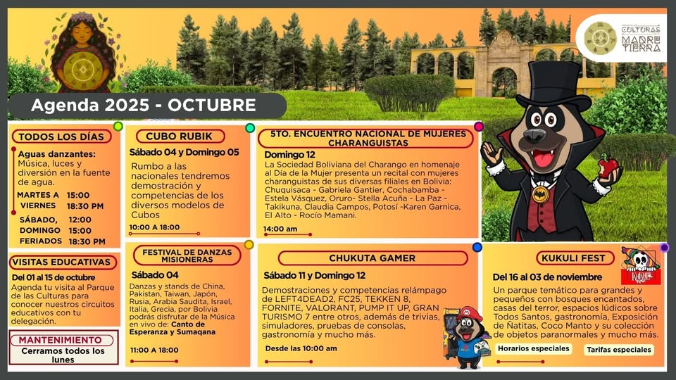 Agenda de Agosto 2025